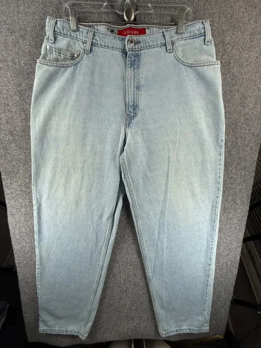 VTG Levi's Silver Tab Blue Jeans Unisex Denim Loose Fit Cotton Y2K ACTL 34x31.5